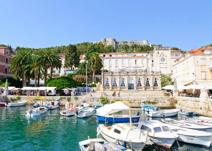 In With Sea View, Terrace, Air Conditioning, Wifi 3615-2 Hvar Town