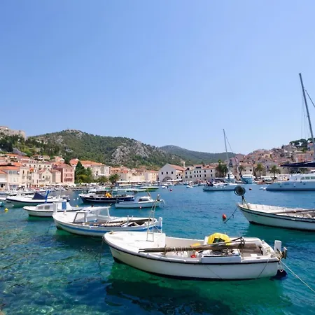 Apartman In With Sea View, Terrace, Air Conditioning, Wifi 3615-2 Hvar Town